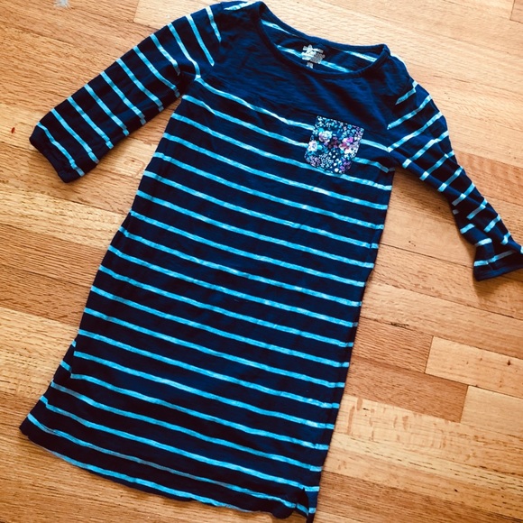 Old Navy Other - Old Navy - Navy Stripe Dress - Size L (10-12